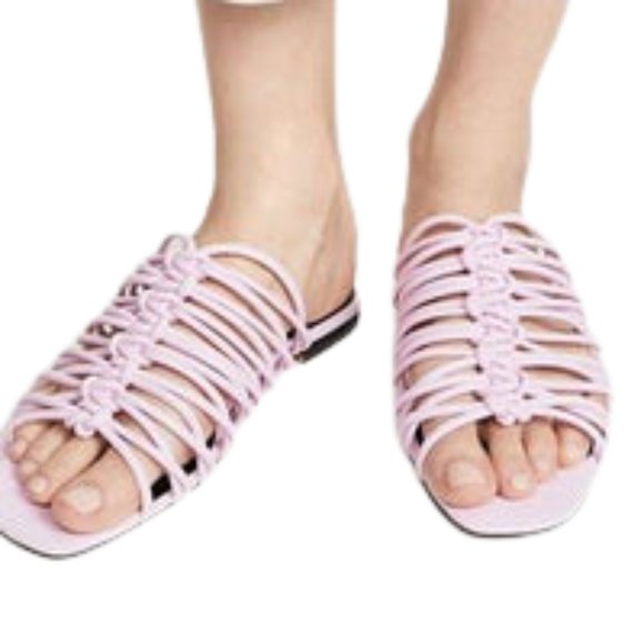 Rebecca Minkoff Shoes - Rebecca Minkoff pink strappy sandals SIZE 6.5
